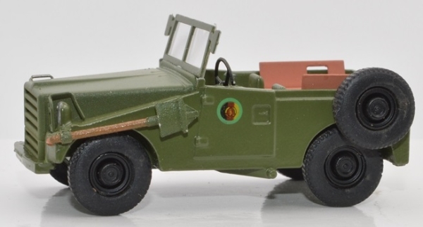 H0 mili Militärfahrzeuge NVA PKW P3 NVA Grenztruppen, 2A, grün, etc..........