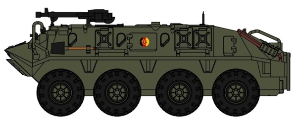 H0 mili DDR Militärfahrzeuge NVA Schützenpanzer SPW 60 PA, 4A, mit schweren MG, grün, etc................ -