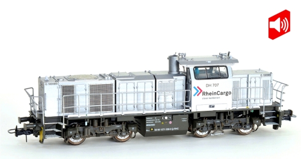 H0 PRI Diesellokomotive G 1000 BB, 4A, Ep.VI, Sound, Rheincargo, etc...................