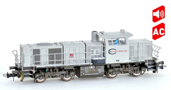 H0 D ECR  Diesellokomotive G 1000 BB, 4A, Ep.VI, Sound, ECR, etc..........................