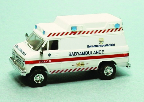 H0 Einsatzfahrzeuge Transporter Baby Ambulance, etc...............................................................................................