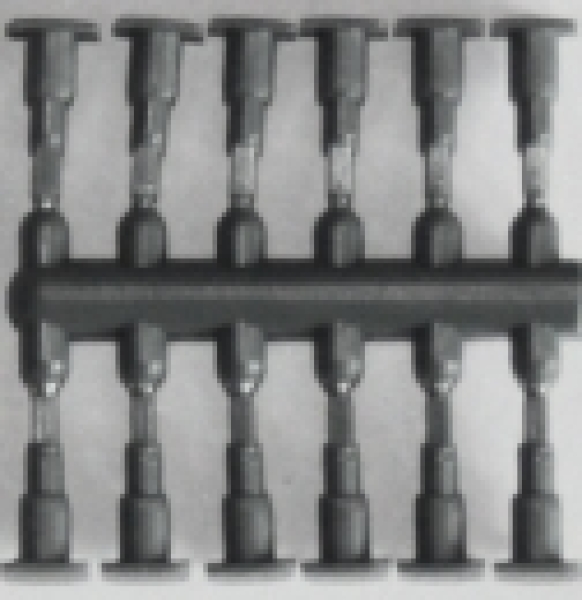TT Bahnfahrzeuge BS Zurüstteile Hochleistungspuffer , eckig, grau, 12x, etc.........................................................................