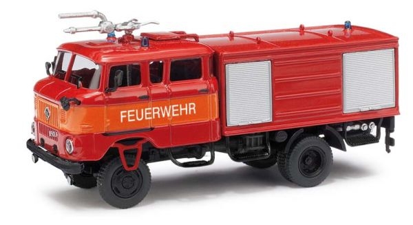 H0 D DDR LKW ESPEWE IFA W50 TLF, GMK Berlin Weißensee, Feuerwehr,  etc............................................................