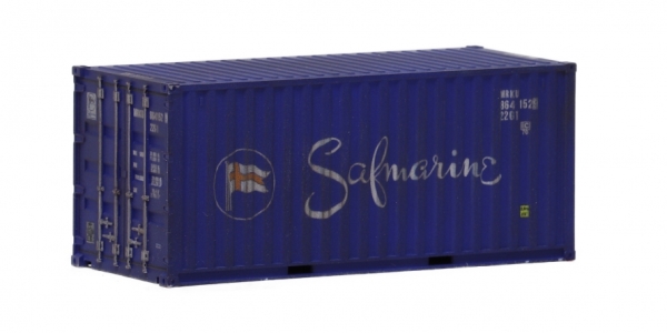 H0 Zurüstteile Container 20, Safmarine, gealtert, Ep.VI, etc..................................................