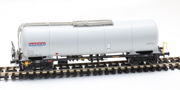 TT Nacco 1 Kesselwagen mit Bühne Zans 88, 4A, Ep.VI, silber, etc...................................