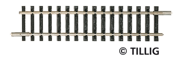 TT Modellgleis gerade G2 83mm