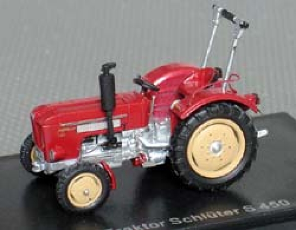 H0 D Landmaschinen Traktor Schlüter  S 450, rot