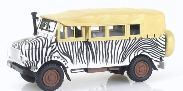 H0 D LKW Bus Borgward B 2000 Kübelwagen Zebra, 2A,  Ep.III, etc....................