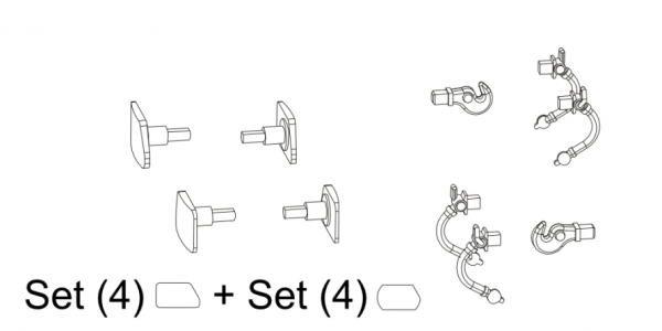 TT Ersatzteile Puffer, Kupplungshake und Bremsschläuche, etc.......................................