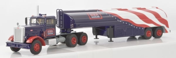 H0 USA PRI Peterbilt LKW Confidential Tankauflieger, USA Gasoline Showreuck, 5A, etc. ..............................