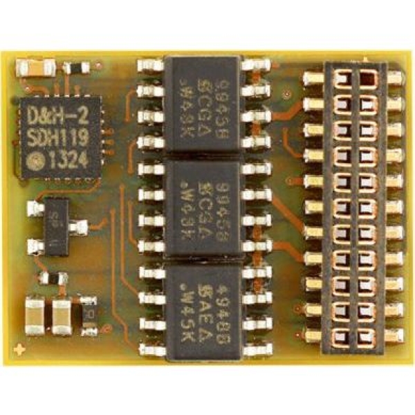 Elektro Decoder DH21A- 4, MTC21, DCC, SX1, SX2, MM, DC- AC- analog, 20,7x 15,8x 5,2mm, 2A, 30V,  Lichtausgang dimmbar,  etc... - Kopie