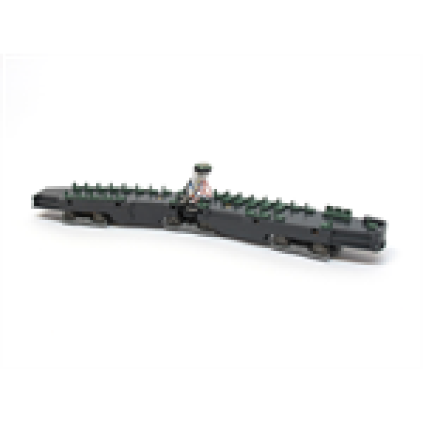 H0 Halling Ersatzteile Antrieb Gt6 Düsseldorf, Motor 2, 12V, NEM 652, Haftreifenachse, voll verdrahtet, Raddurchmesser 8mm, etc..............