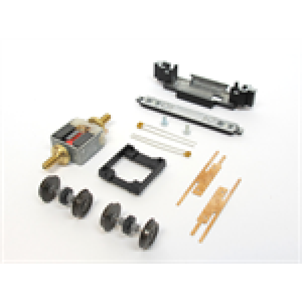 H0m Halling Ersatzteile K Antrieb für Wiener Modelle, H, N, K, M; G, Motor 12V, kein Haftreifen, Achsstan41,4mm, Rad- D= 10mm, etc................