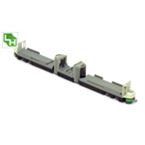H0 Halling Ersatzteile Antrieb für Hannover TW2000, mit inneneinrichtung, 12V, Motor 1, voll verdrahtet, Raddurchmesser 7,6,mm, etc.......................