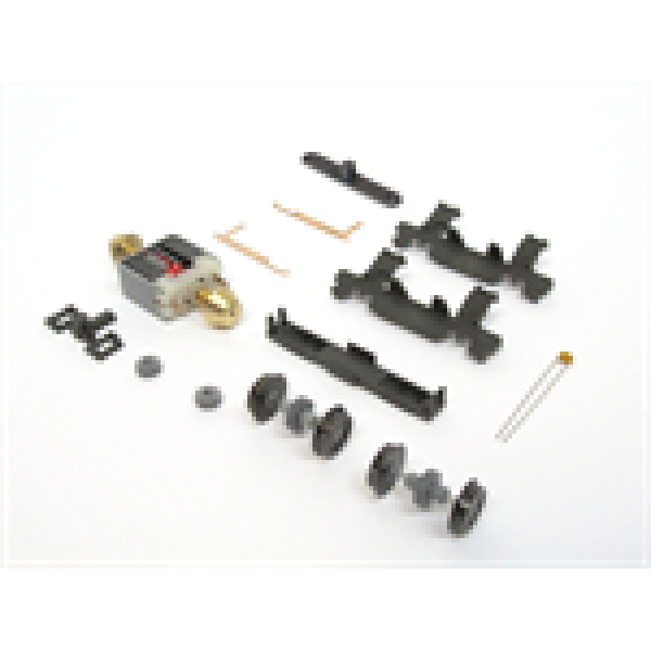 Halling Ersatzteile Varioantrieb Teilesatz, mit Vollrad, Achsabstandd 23mm, 26mm, 30,4mm, Motor 12V, Keine Haftreifen, etc.........................