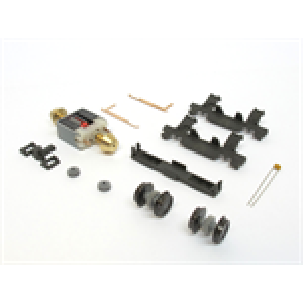 H0e Ersatzteile Halling Topseller Antrieb, BS Varioantrieb mit Vollrad, var. Achsabstand, Motor 12V, angetrieben Achsen 2x, keine Haftreifen, Achstand 23- 26- 30,4mm, Raddurchmesser 9mm,  etc................................................................