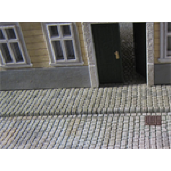 H0 Halling Geländegestaltung BS Bürgersteigplatte 2x, 227x 25x 2mm, etc.............