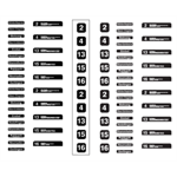H0 Halling Decals Decals Decal für GT4 stuttgart, GT4 SBB erste Version, Bogen 3, etc.............