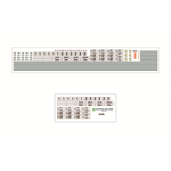 H0 Halling Decals Decals für neutrale Reko- Wagen Variante Jena, Triebwagen 1x , Beiwagen 2x, etc..............