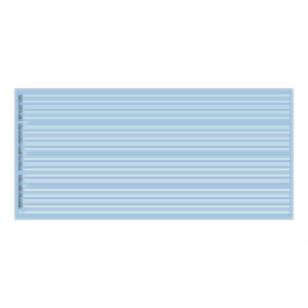 H0 Halling Decals Decals für Zierstreifen, weiß, 5x 18cm lang, 0,5/ 0,6/, 0,7/, 0,8mm, etc.............