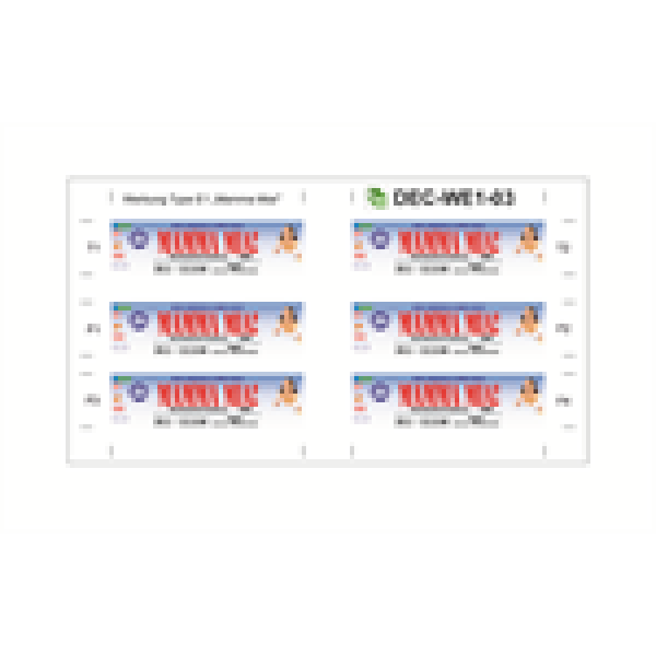 H0 Halling Decals Decals für Wiener E1 Modelle " Musical ", etc...........