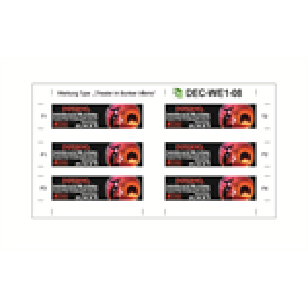 H0 Halling Decals Decals für Wiener E1 Modelle " Inferno ", etc...........