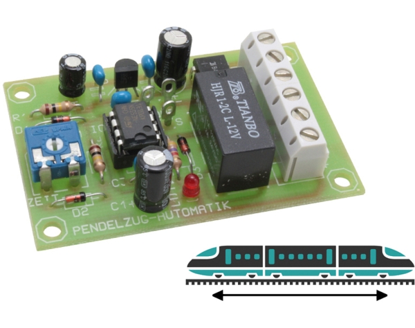 Module Zähler Pendelzugautomatik für DC, 12- 18V, Umschaltzeit ca. 8Sek- 1,5 Min., etc....................................................................................