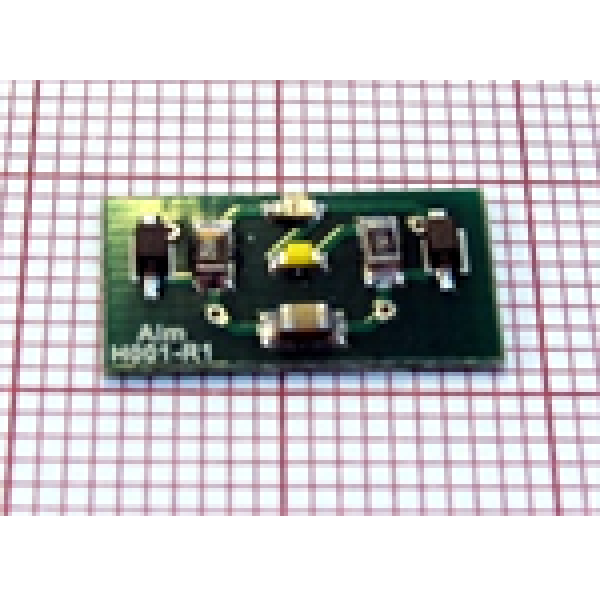 H0 Ersatzteile Halling Licht und Elektronik Lichtplatine klein, rot- weiß ohne Kabel, 15x 8x 2mm, etc............................