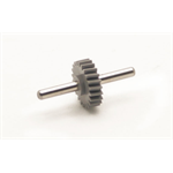 H0m Ersatzteile Halling Achse mit Zahnrad für eigene Radscheiben, D= 1,5mm, L= 15mm. Zahnrad, etc.......................