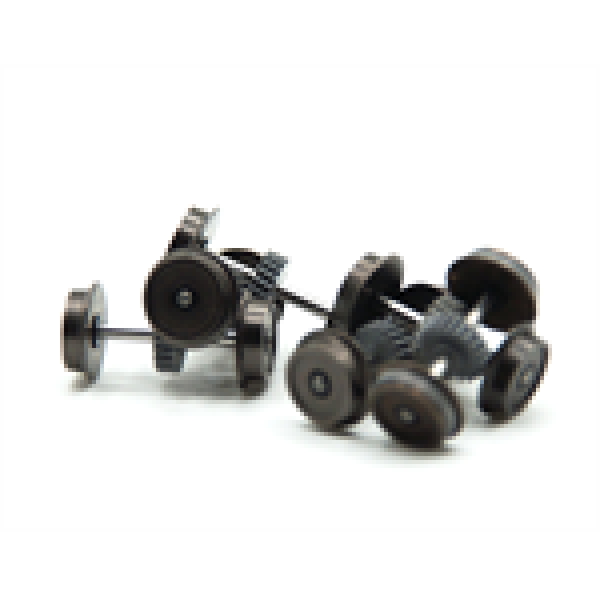 H0 Halling Ersatzteile Antriebsachsen- Set GT6/ E1, 8mm, Rollräder, Haftreifen 1Achse, etc............................