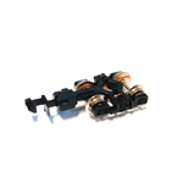 N Halling Ersatzteile Mitlauf- Drehgestell Achsstand 12,5mm Vollradscheibe Rad- D= 5,7mm, mit Kontakte, etc.............