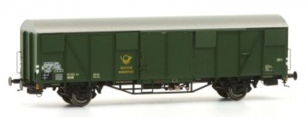 H0 D DPD  Güterwagen Post2ss- t/ 13,  Nr. 1, 2A, Ep.III, grün