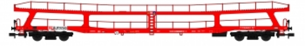 N D DB Autotransportwagen Set, 2x, DDm915, 4A, Ep.V, verkehrsrot, etc.............