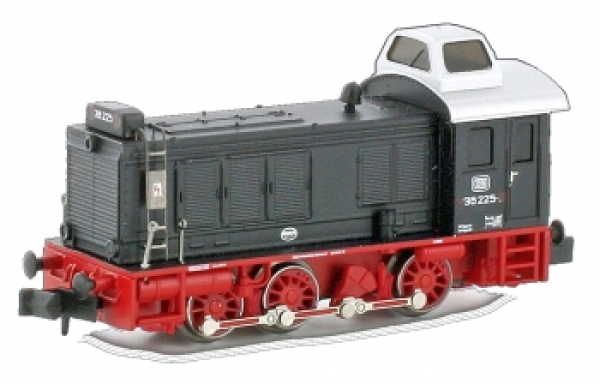 N D DB Diesellokomotive BR V36,  3A,  Ep.III, schwarz  mit Kanzel