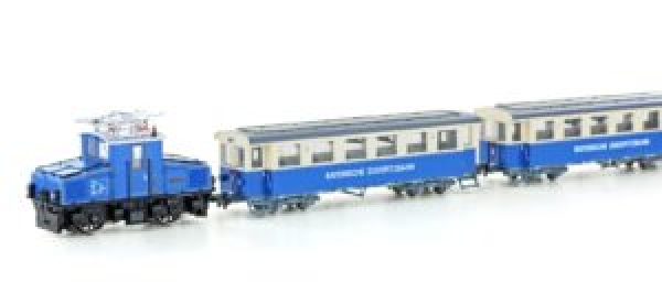 H0e D Pri Zugspitzbahn E- Lok und Wagen 2, Ep.V etc........................................