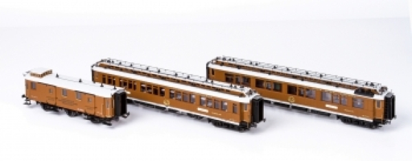 H0 A CIWL Reisezugwagen Set 3x , 4A, Ep.I, Schlafwagen, Packwagen, Wien- Nizza- Cannes,