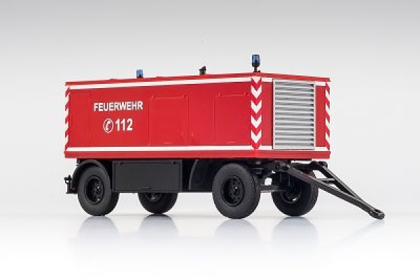 H0 D LKW Anhänger Feuerwehr Netzersatzanlage, 2A, Ep.V- VI, etc...........