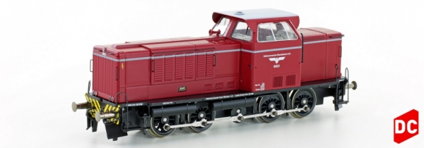 H0 OHE Diesellokomotive MaK 650, 4A, Ep.III, rot, Sound, Schnittstelle, dig., etc....................