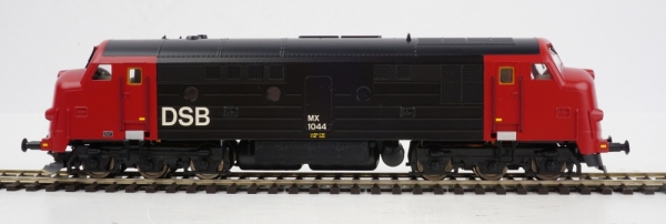 H0 DK DSB Diesellokomotive  MX1044, NOHAB, 6A,  Ep.V,  Sound, Lichtwechsel weiß- rot, etc................