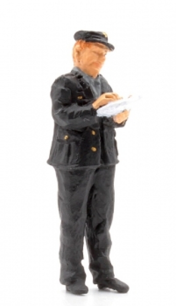 0 Figur WM Bahnfigur Lade- Wagenmeister, H= 40mm, etc......................................................................................