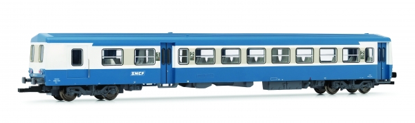H0 F SNCF Beiwagen zu XR 6000  Kl.1, 2A, Ep.V, bleu