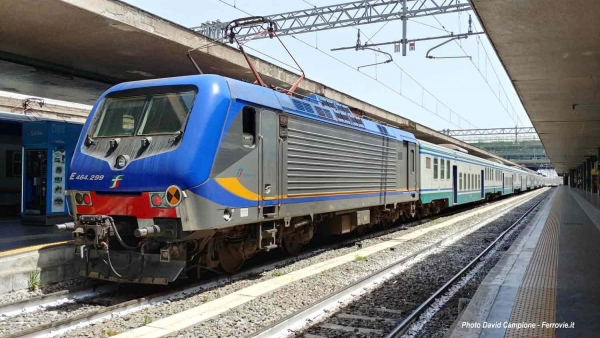 H0 I FS Elektrolokomotive E464, 4A, Ep.VI, L=179mm, etc.................................