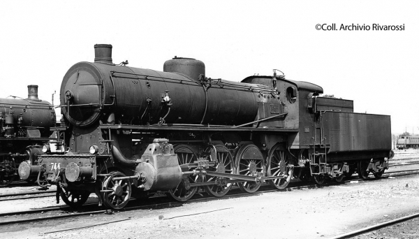 H0 I FS Dampflokomotive Gr. 744, Ep.III- IV,  " Caprotti Steuerung "