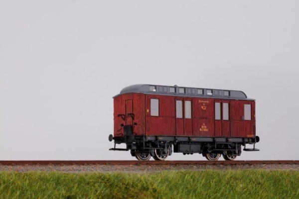 H0 DK DSB Postwagen Nr.Do 5605,  2A, Ep.III, Federpuffer, Echtholz, etc.......