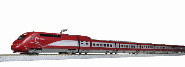 N F SNCF Triebzug TGV Thalys PBKA, 10teilig, 4A, Ep.VI, R2, etc...................................