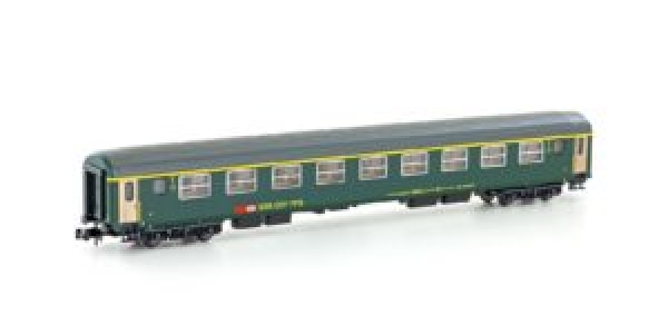 N Ch SBB Reisezugwagen RIC AM Kl.1, 4A, Ep.IV- V, grün, etc.............................................................................