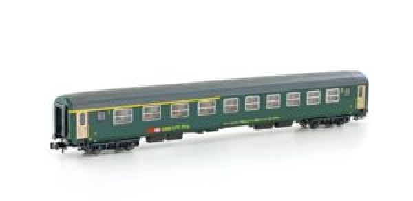N Ch SBB Reisezugwagen RIC ABM Kl.1/ 2, 4A, Ep.IV- V, grün, etc..............................................................................