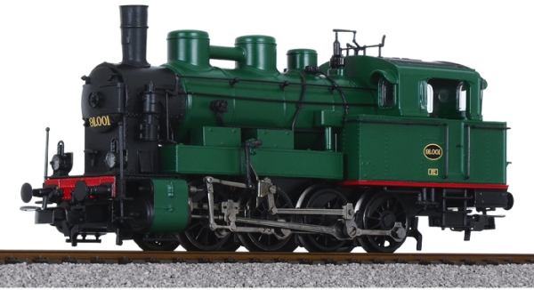 H0 B SNCB Dampflokomotive BR 91 001, D, L=123mm, Ep.II, etc.............