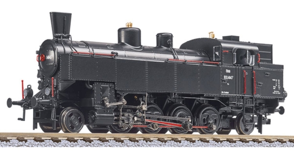 H0 A BBÖ Dampflokomotive 93.13, R 378, Nr.931447, 1D1, L=137mm, Ep.III,