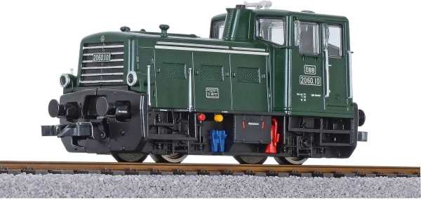H0 A ÖBB Diesellokomotive R2060, Nr.2060.10, 2A,  Ep.III, L=76mm, tannengrün, etc................